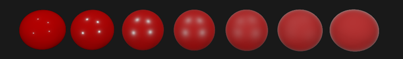 Rough non-metal spheres with an unnaturally bright reflective rim (LearnOpenGL's diagram)