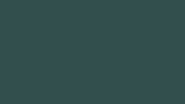 An empty window cleared to dark teal