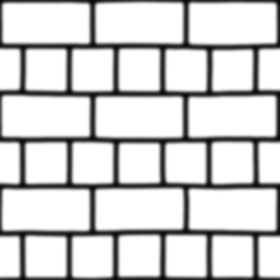 A brick height map: bright bricks, dark mortar lines between them (LearnOpenGL's diagram)